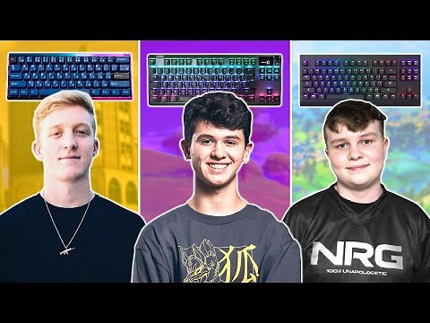 🔥 Qué TECLADOS usan los 25 MEJORES JUGADORES de FORTNITE del MUNDO 🌍