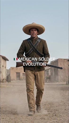 🇲🇽 MEXICAN SOLDIER EVOLUTION #history #shorts #evolution #mexico