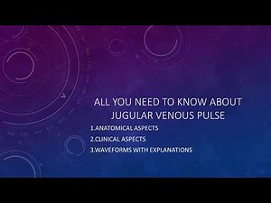 Jugular venous pulse : all you need to know