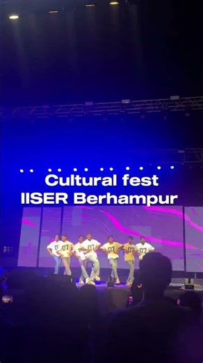 Cultural fest of IISER Berhampur #iiser #fest #dance #pinklips