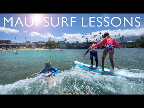 Maui Surf Lessons - The Cove in Kihei, South Maui