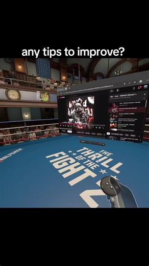 tips to improve #vr #Gaming #fyp #Thrillofthefight #viral | thrill of the fight
