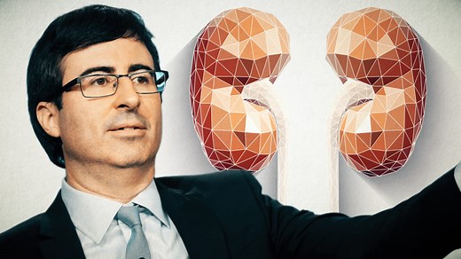 'Like a Brita pitcher for your blood': John Oliver riffs on dialysis controversies