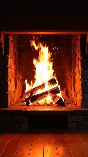 Fireplace & Heavy Rain 🌧️🔥 | Cozy Rain and Fire Sounds for Sleep