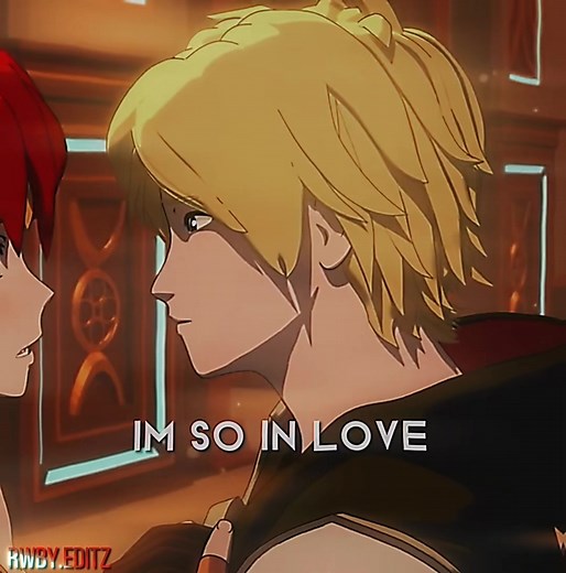 Intense Gaze Love Moments in RWBY x Justice League Crossover