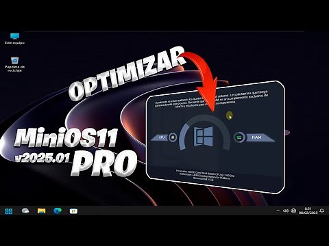 New Windows11 optimized with MiniOS v2025.01