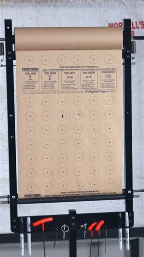 Unlock Your Best Shot! 🇺🇸 Say goodbye to tuning frustration with the FlightCheck —the easiest paper tuner ever made. Get precision results fast and easy, perfect for home or pro shop use. • Fast, clean, and hassle-free tuning • Custom printed paper (4,746 aiming dots per roll) • Tension adjustments • Rubber rollers for smooth paper feed • Integrated bow holders • Swing-out wall mount, floor stand, or vise mount available Tune like a pro without the headache! 🧰 Made in Georgia, USA 🇺🇸 | USAF