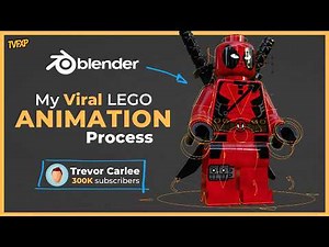 This LEGO Animation Hack in BLENDER Changed My Life | Trevor Carlee