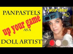 How to use PanPastels on a DOLL in real time - Up your game! Pt 1
