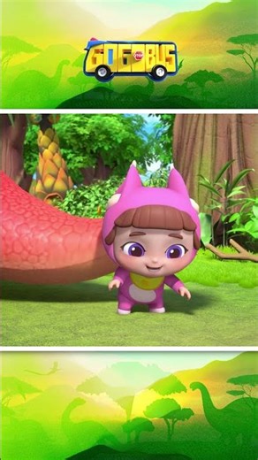 Dinosaur Song🦖 | Big Tooth Dino Goes ROAR! #shorts #kidssong #gogobus