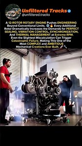 Testing The Craziest 12-Rotor Rotary Engine Ever Built!🇺🇸 #america #monstertruck #history #spanish