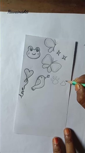 Easy & Cute Animal Doodles Learn to Sketch a Paw Prints!