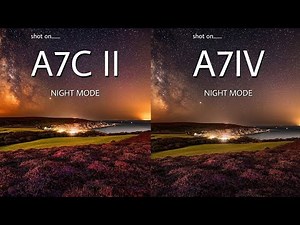 Sony A7C II VS Sony A7IV | NIGHT MODE | Camera Test