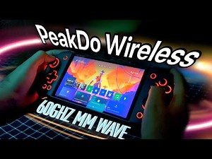 PeakDo 7-Inch mm-Wave Handheld Gaming Console Screen | Unboxing & Review