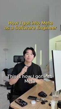 How I got into Meta as a Software Engineer