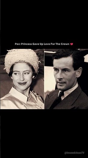 Princess Margaret's Forbidden Love Story | #historyfacts #thecrown #royalfamily