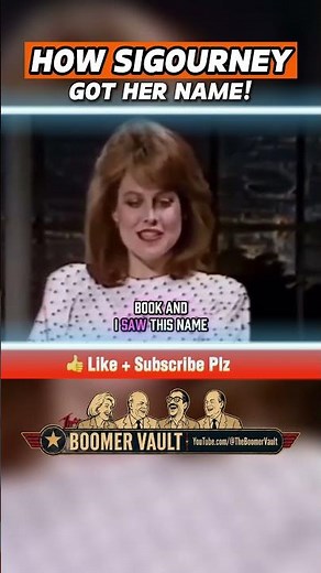 Sigourney Weaver’s Name Came From The Great Gatsby?! 😱 | Johnny Carson #shorts #alien