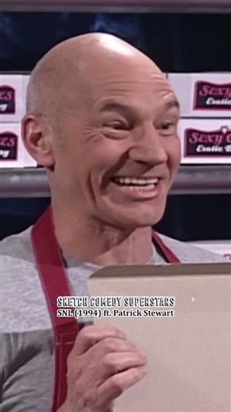 Patrick Stewart makes the worst bachelor party cakes - #classic #SNL #comedy #funny #shorts