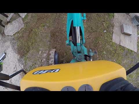 クボタU10-3 可変脚の方法