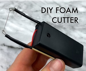 DIY Hot Wire Foam Cutter (No Soldering)