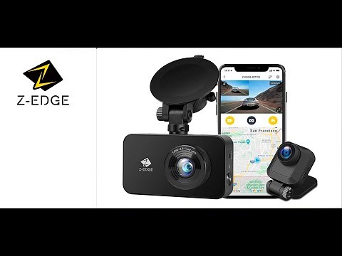 Z Edge R1 Dual Dash Cam Wi Fi