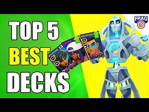 Top 5 Best Decks In Frag Pro Shooter 🤯🔥