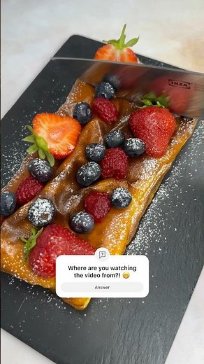 I never get tired of making this AMAZING dessert !😋 NO BUTTER ! Simple and easy summer dessert