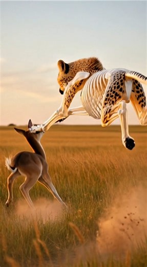 Pourquoi le SQUELETTE du GUÉPARD lui permet d’atteindre plus de 100 km/h ? 🐆💨💀 ?