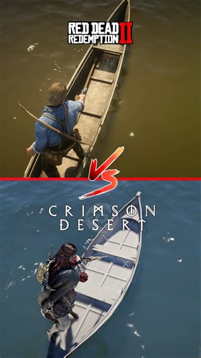 Boat Sinking Test - Crimson Desert Vs RDR 2