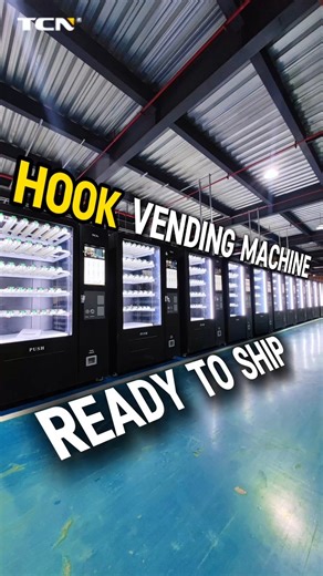 TCN Vending Machine on Instagram: "TCN Hook Vending Machines – Efficient, Reliable, Flexible TCN’s hook vending machines are engineered for modern vending operations: Batch-ready design – multiple products can be sold in a single transaction Adjustable hooks – accommodate a variety of product sizes and types High-capacity and durable – built for continuous, reliable use Customizable configurations – tailored to meet diverse business requirements TCN – Leading the way in smart vending solutions. 