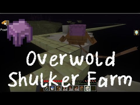 Shulker Farm in Overworld | #minecraft