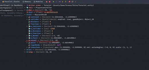 Why Physics2D.BoxCast return wrong vector direction?