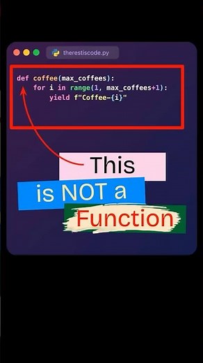 Python Generators | Explained Simply (Yield vs Return) | Python for beginners