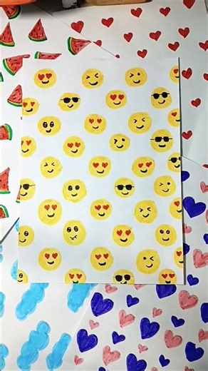 handmade pattern papers #cute #diy