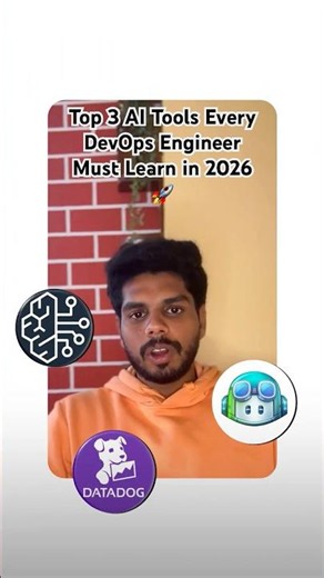 Top 3 AI Tools Every DevOps Engineer Must Learn in 2026 🚀