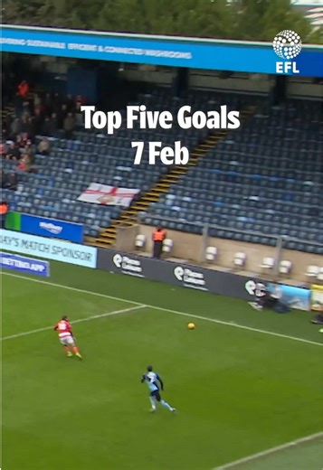Top Goals from Recent EFL Matches