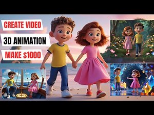 CREATE Consistent 3D Animated Characters for YouTube Success with EASE!