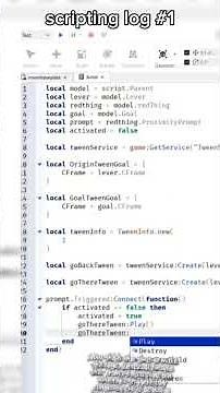 Script logs #1 #gaming #video #animation #coding #roblox #forsaken