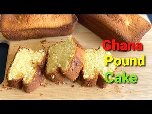 How To Make Ghana Style Pound Cake//Easy Pound Cake// Masof's kitchen