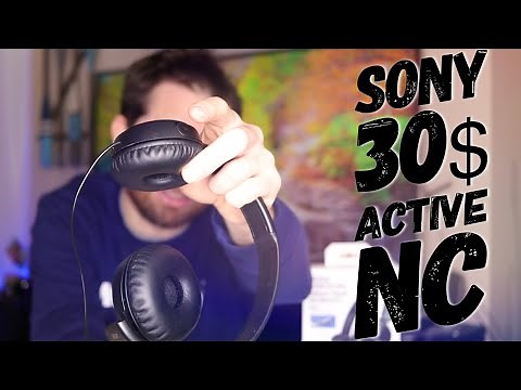 Sony MDRZX110NC Noise Cancelling Headphones REVIEW + SOUND TEST