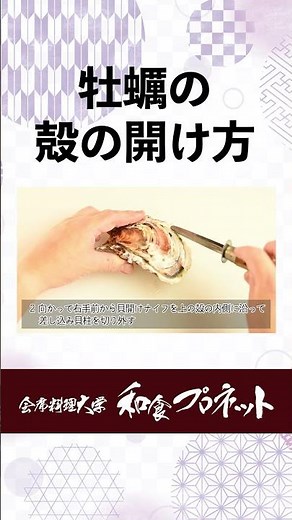 [Expert Tips] How to safely and cleanly open oyster shells | Tips that even beginners can use to ...