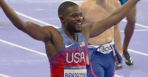 Athletics | M 400m Hurdles Final | Rai Benjamin Gold Medal