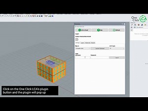 McNeel Rhino integration | One Click LCA tutorial