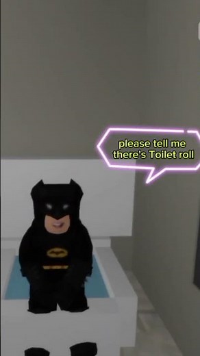 Roblox,Brookhaven. How did Batman escape that!!