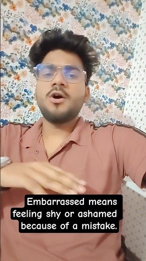 Day 7 – Embarrassed Meaning | English Learning