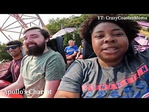 Busch Gardens Williamsburg Coaster Vlog!! 🎢 Front seat POV on Pantheon, Griffon, Alpengeist + more!