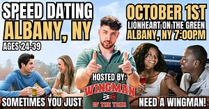 Speed Dating With Wingman Of The Year: Albany, NY
