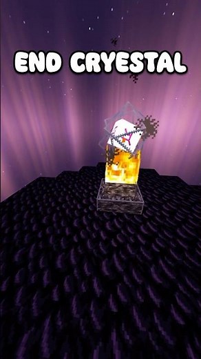This is Why End Crystals Are So Dangerous in Minecraft! #minecraft #shorts