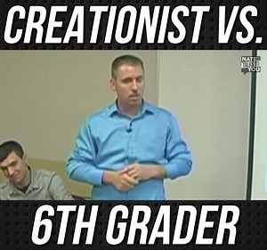 Creationist Eric Hovind vs. atheist 6th grader. Eric has his own argument used against him. | NateTalksToYou