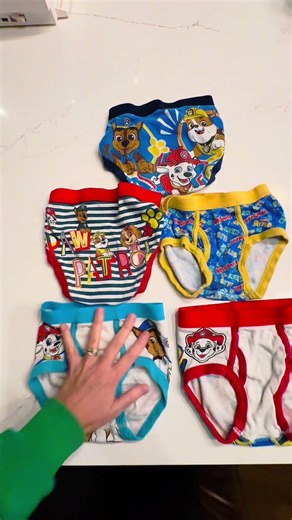 Paw Patrol Boys 12-PK of 100% Cotton Underwear